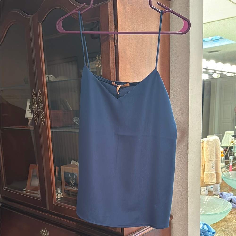 Scotch and soda blue camisole